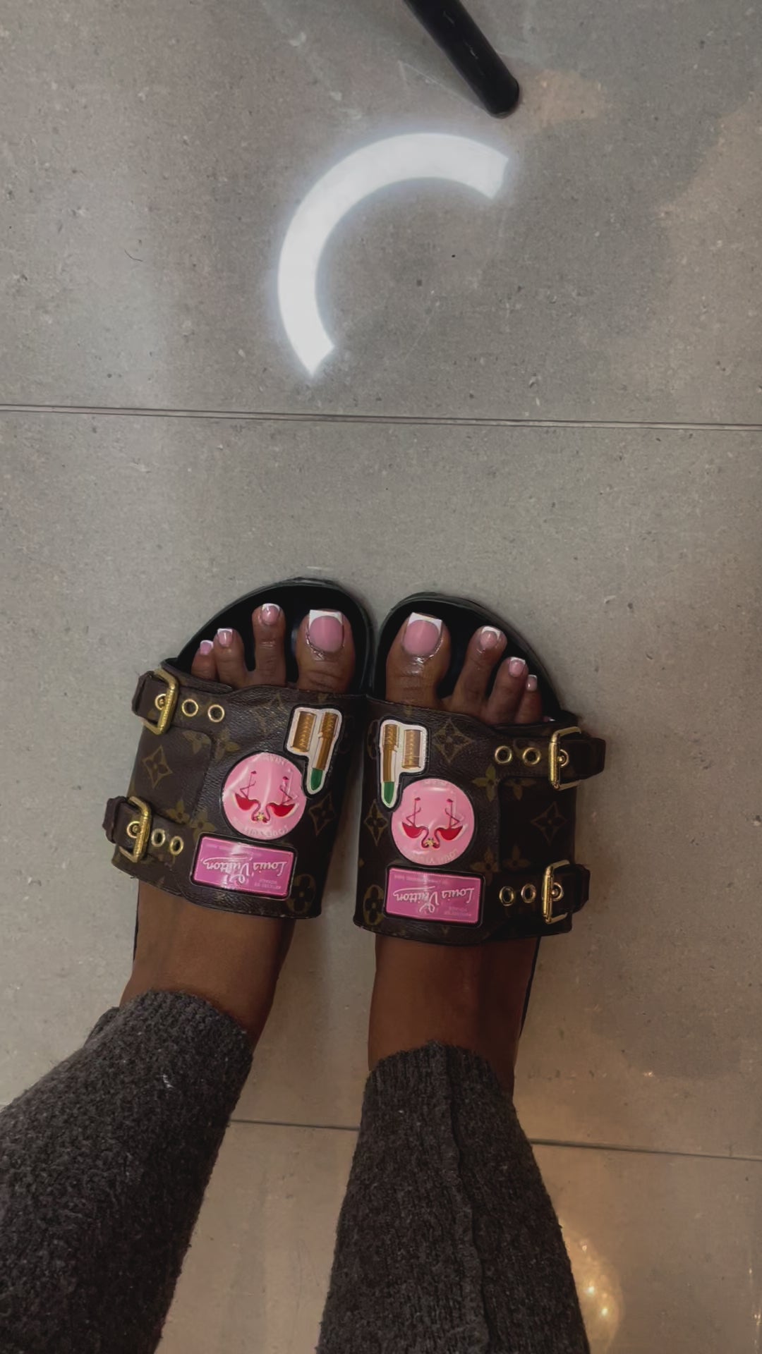 Luxury pedicure and 10:15 signature Russian manicure